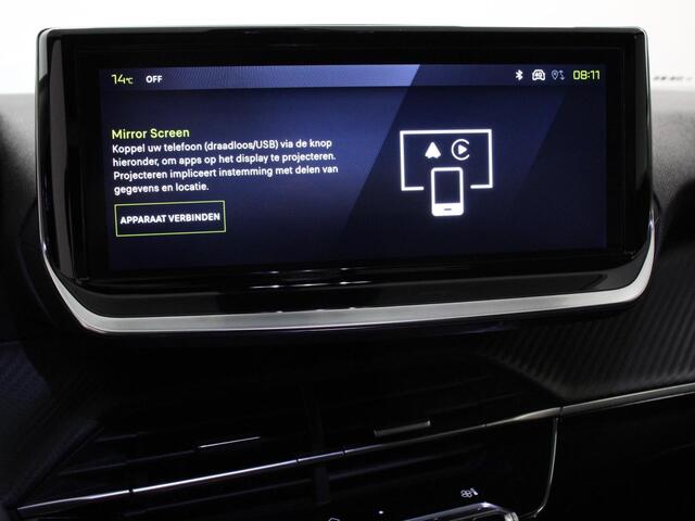 Peugeot 2008 1.2 Hybrid 136 pk Automaat Allure | DEMO ! | Navigatie | Apple Carplay/Android Auto | Climate Control | Dab | Led | Parkeer sensoren | Cruise Control | Stoelverwarming