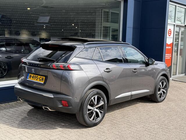 Peugeot 2008 1.2 Turbo 130 PK GT | Panorama Schuif-Kanteldak | Navigatie | 3D Digitale Cockpit | Cruise Control | Dodehoek detectie | Full LED Verlichting | Keyless Start | Climate Control | Camera | Parkeersensoren |