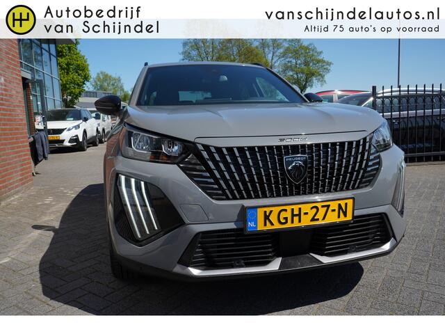 Peugeot 2008 1.2 PureTech 130 Allure AUTOMAAT - NIEUW MODEL - CAMERA - HALF LEDER - PARKEERSENSOREN V+A - DAB+ - RIJSTROOKSENSOR - CARPLAY - ANDROID - 17 INCH LMV - NAVI - BLUETOOTH