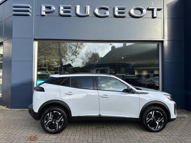 Peugeot 2008 1.2 Hybride Automaat 145 PK Allure | Navigatie | Keyless entry | Adaptieve Cruise Control | 360 Graden Camera | Parkeersensoren V+A | Hoge Zitpositie | Dode Hoek Detectie |Hybride Elektrisch rijden met Automaat | Climate Control | LED Verlichting | 17" L