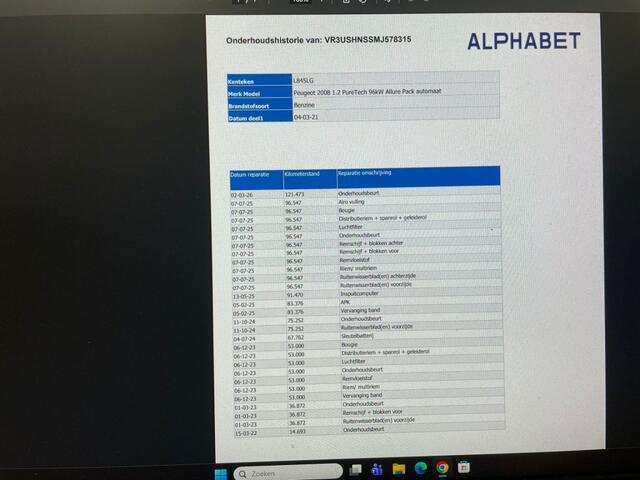 Peugeot 2008 1.2 PureTech Allure Pack Automaat - Carplay, Cruise, Camera, half Leer