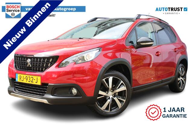 Peugeot 2008 1.2 PureTech GT-line | Incl. 12 maanden Garantie | Panorama dak | Trekhaak | Achteruitrijcamera | Cruise controle | Parkeersensoren | Apple CarPlay/Android Auto | Navigatie | Climate controle | DAB Radio | Origineel NL Auto | NAP |