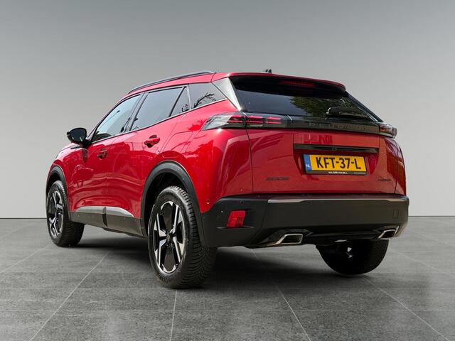 Peugeot 2008 Allure Pack 1.2 Hybrid 145pk e-DCS6 | STOELVERW. | ADAPTIVE CRUISE | KEYLESS ENTRY | 360° CAMERA | DODEHOEKBEW. | NAVI | LEDER/STOF |