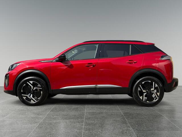 Peugeot 2008 Allure Pack 1.2 Hybrid 145pk e-DCS6 | STOELVERW. | ADAPTIVE CRUISE | KEYLESS ENTRY | 360° CAMERA | DODEHOEKBEW. | NAVI | LEDER/STOF |