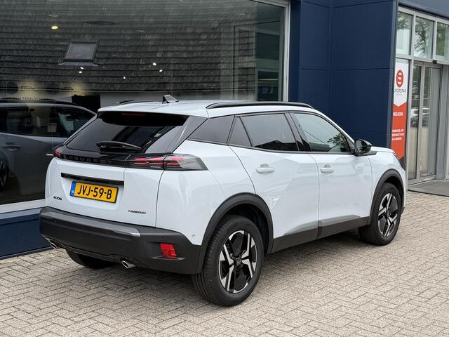 Peugeot 2008 1.2 Hybrid 145 Allure | Bouwjaar 2026 | Tot 8 jaar Garantie | Navigatie | Keyless entry | Adaptieve Cruise Control | 360 Graden Camera | Draadloos Telefoonlader | Parkeersensoren V+A | Hoge Zitpositie | Dode Hoek Detectie |Hybride Elektrisch rijden met Au
