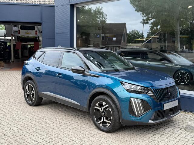 Peugeot 2008 1.2 Hybrid 145 GT | Achteruitrijcamera | Navigatie via Telefoon | Keyless Entry | Full LED Verlichting | Zwart Dak | Cruise Control | Climate Control | Hoge Zitpositie.|