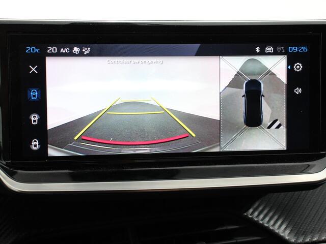 Peugeot 2008 1.2 Allure 136pk Hybrid Automaat Camera 360 Climate control Cruise control Adaptive Stoelverwarming Parkeersensoren Navigatie Apple Carplay/ Android Auto Lichtmetalen velgen Led