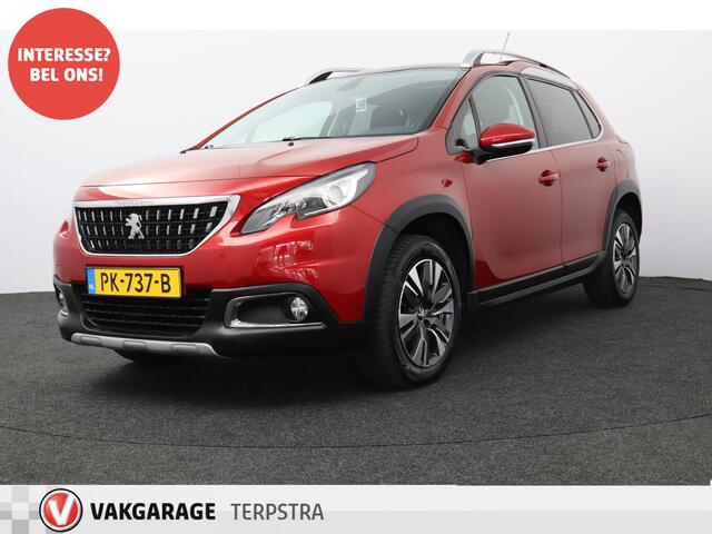Peugeot 2008 1.2 PureTech Allure /Pano-Dak! /Trekhaak! /Apple + Android /DAB+! /Navi /Climat /Cruise /Elek. pakket /Bluetooth /Regensensor /16"LMV /Extra getint glas /PDC /LED Dagrijverl. /Dakrails /Isofix.