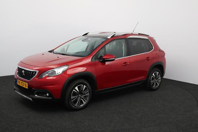Peugeot 2008 1.2 PureTech Allure /Pano-Dak! /Trekhaak! /Apple + Android /DAB+! /Navi /Climat /Cruise /Elek. pakket /Bluetooth /Regensensor /16"LMV /Extra getint glas /PDC /LED Dagrijverl. /Dakrails /Isofix.