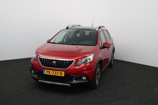 Peugeot 2008 1.2 PureTech Allure /Pano-Dak! /Trekhaak! /Apple + Android /DAB+! /Navi /Climat /Cruise /Elek. pakket /Bluetooth /Regensensor /16"LMV /Extra getint glas /PDC /LED Dagrijverl. /Dakrails /Isofix.