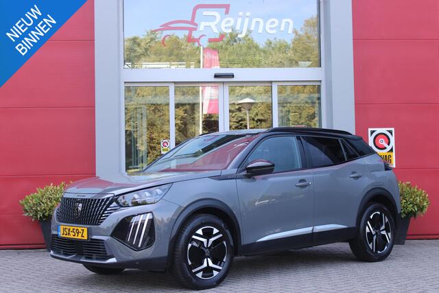 Peugeot 2008 1.2 Hybrid 145PK AUTOMAAT GT PACK | ELEKTRISCH BEDIENBARE BESTUURDERSSTOEL | NAVIGATIE | FULL LED KOPLAMPEN | DRAADLOZE APPLE CARPLAY/ANDROID AUTO | ADAPTIVE CRUISE CONTROL | CAMERA VOOR + ACHTER | CLIMATE CONTROL | LICHTMETALEN VELGEN 17" | KEYLESS ENTRY/START | DAB+ RADIO | ALCANTARA/LEDEREN BEKLEDING | DODEHOEK DETECTIE | PARKEERSENSOREN VOOR + ACHTER | STOEL VERWARMING | DRAADLOZE TELEFOONLADER |
