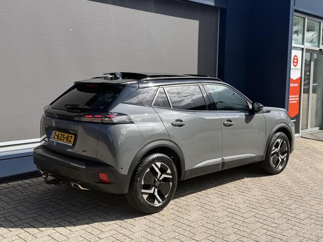 Peugeot 2008 1.2 Turbo 130 PK GT Automaat | Trekhaak 1200 KG| Panoramadak | All Season banden | Lichtmetaal | Full LED Verlichting | Navigatie | Digitaal Dashboard |360 Graden HD Camera | Keyless Entry | Climate Control | Cruise Control | Zwart Dak | Lichtmetalen Velgen |