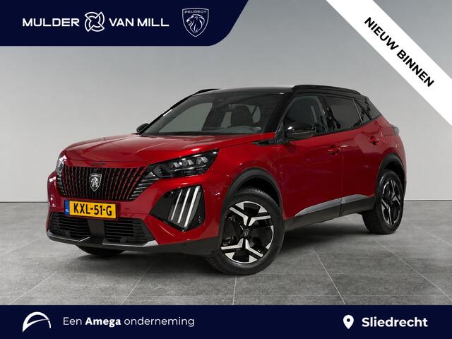 Peugeot 2008 GT 1.2 Hybrid 145pk e-DCS6 | ALCANTARA PAKKET | ADAPTIVE CRUISE | MASSAGE | STOELVERW. | GRIPCONTROL | DAB+ | DODEHOEKBEW. | 360° CAMERA | DRAADLOZE LADEN | ALL SEASONBANDEN |