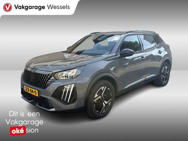 Peugeot 2008 1.2 Hybrid 145 Allure Automaat | PDC | Camera | Blind Spot | Adap. Cruise | Selenium Grey |
