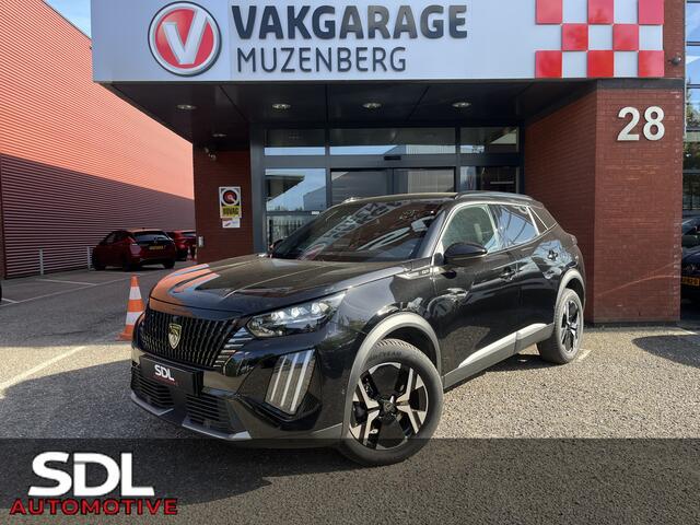 Peugeot 2008 1.2 Hybrid 145 GT // ADAPT. CRUISE // DODEHOEK // 360 CAMERA+SENSOREN // KEYLESS // SFEERVERLICHTING //