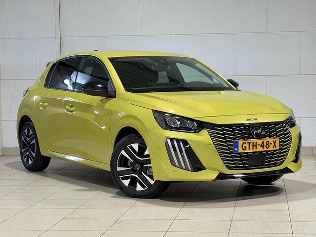 Peugeot 208 5-deurs Allure Hybrid 100pk e-DCS6 AUTOMAAT | 360° CAMERA | DRAADLOZE APPLE CARPLAY / ANDROID AUTO | ADAPTIVE CRUISE | LEDER/STOF | DAB+ |