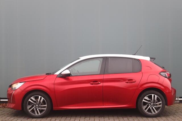 Peugeot 208 BWJ 2019 1.2 101 PK PureTech Blue Lease Allure HALF LEDER / CAMERA / VIRTUAL COCKPIT / CLIMA / NAVI / CRUISE / BLUETOOTH / PDC V+A / LMV 16 INCH / PRIV. GLAS / ISOFIX / MULTIFUNCT. STUUR