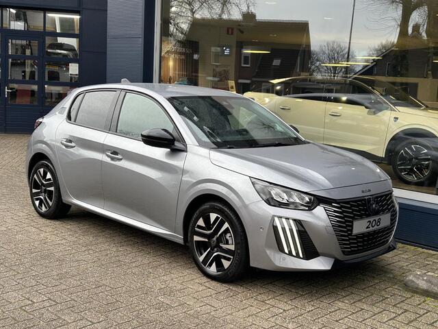 Peugeot 208 1.2 Turbo 100PK Allure | Keyless entry | Navigatie | 360 Graden Camera | Cruise Control | LED Verlichting | Climate Control | Dode Hoek Detectie | Voor + Achter Parkeersensoren | Facelift Model 208 |