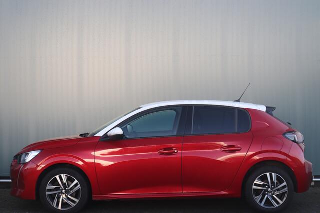 Peugeot 208 BWJ 2019 1.2 101 PK PureTech Blue Lease Allure HALF LEDER / CAMERA / VIRTUAL COCKPIT / CLIMA / NAVI / CRUISE / BLUETOOTH / PDC V+A / LMV 16 INCH / PRIV. GLAS / ISOFIX / MULTIFUNCT. STUUR