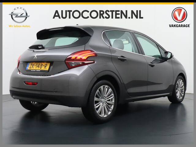 Peugeot 208 1.2Vti 5Drs Apple Carplay Android Auto Navi Ecc Pdc Cruise control Dab+ Led Bluetooth Lmv 16" Regen-Lichtsensor Isofix Carkit PureTech Blue Allure Keurig onderhouden!