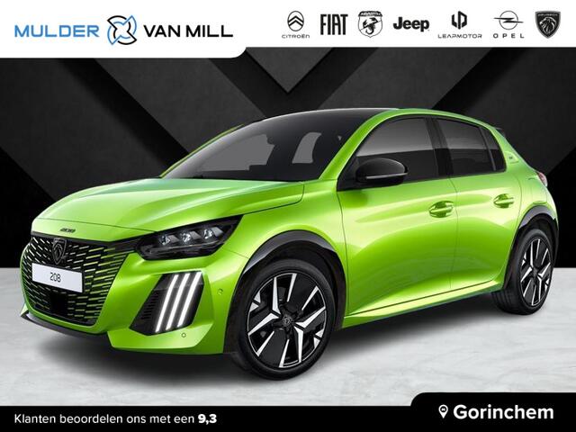 Peugeot 208 5-deurs GT Hybrid 100pk e-DCS6 AUTOMAAT | NAVI | CLIMA | CAMERA | BLACK DIAMOND | PANODAK | ALCANTARA | STOELVERW. | DAB+ |