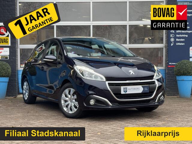 Peugeot 208 1.2 RIJKLAAR!, Nieuwe Distributie Prijs Inclusief Onderhoud & 12 Maand BOVAG Garantie Blue Lease Active