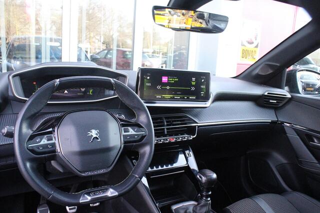 Peugeot 208 1.2 PureTech GT | NAVIGATIE | APPLE CARPLAY/ANDROID AUTO | DODEHOEK DETECTIE | FULL LED KOPLAMPEN | KEYLESS ENTRY/START | PARKEERSENSOREN VOOR EN ACHTER | CRUISE CONTROL | DAB+ RADIO |