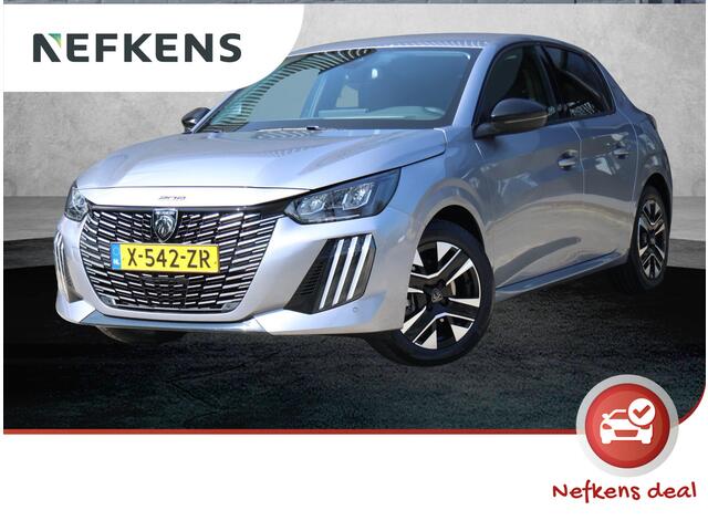 Peugeot 208 1.2 100PK Allure | Navigatie | Parkeersensoren | LED | Lederen Stuurwiel | Climate Control | Cruise Control | 16" LMV | Apple Carplay/Android Auto |