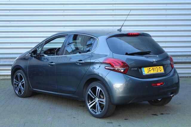 Peugeot 208 1.2 PureTech 111pk GT-line Automaat NL-Auto NAP Clima Cruise Navi 17"LMV PDC 1e eigenaar