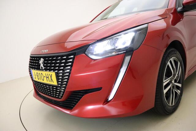 Peugeot 208 1.2 PureTech Allure | Achteruitrij camera | 3D-cockpit | keyless start | Apple carplay | Navigatie | Volwaardig reserve wiel | Cruise control |