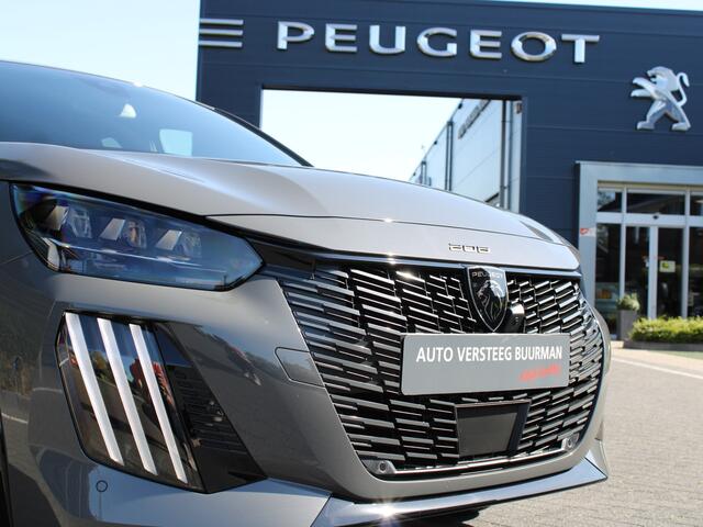 Peugeot 208 1.2 Hybrid 145PK GT e-DCS6 Automaat Navigatie, Rondomzichtcamera, Keyless, Massage, Stoelverwarming, Parkeersensoren