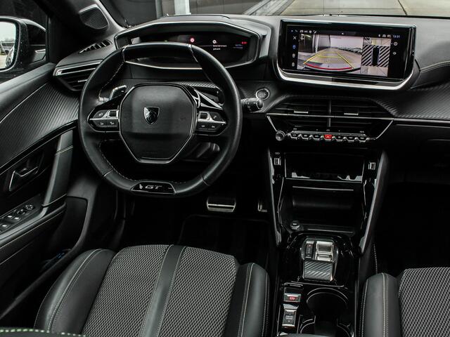 Peugeot 208 Hybrid 136PK Automaat GT | PANO | ADAPTIVE CRUISE | DODEHOEK DETECTIE | NAVI | 360 CAMERA | SFEERVERLICHTING |