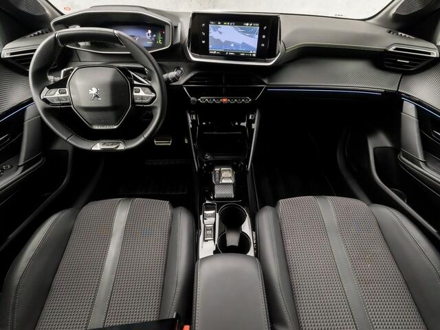 Peugeot 208 1.2 PureTech GT Automaat (VIRTUAL COCKPIT, ADAPTIVE CRUISE, APPLE CARPLAY, GROOT NAVI, LEDER, 360 CAMERA, SPORTSTOELEN, GETINT GLAS, KEYLESS, LANE ASSIST, NIEUWSTAAT)