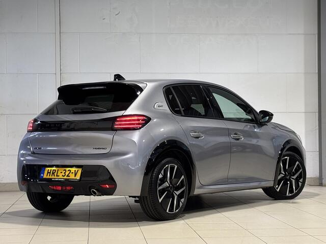 Peugeot 208 GT 1.2 Hybrid 110pk e-DCS6 | 360° CAMERA | KEYLESS ENTRY | NAVI | ADAPTIVE CRUISE | DRAADLOZE LADER