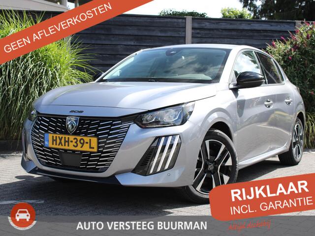 Peugeot 208 Allure 1.2 Hybrid 100PK e-DCS6 Automaat Keyless, Navigatie, Achteruitrijcamera, Stoelverwarming. Adaptieve Cruise Control