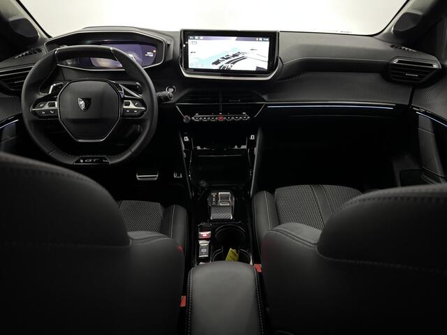 Peugeot 208 1.2 Hybrid e-DCS6 GT 145pk Half leder, 360 Camera, Navi, Keyless start, Virtual desk, Cruise control