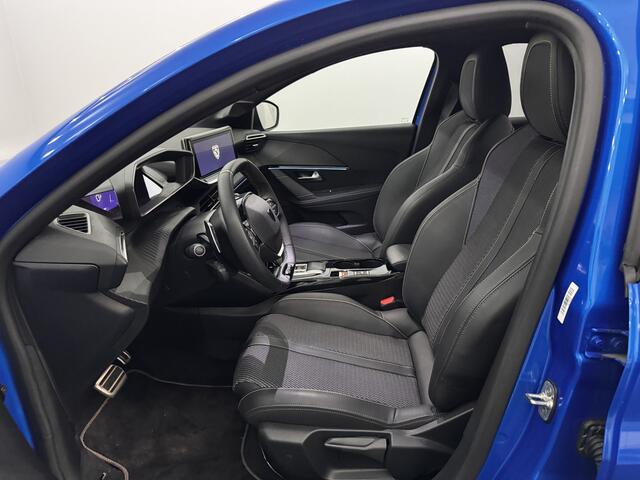 Peugeot 208 1.2 Hybrid e-DCS6 GT 145pk Half leder, 360 Camera, Navi, Keyless start, Virtual desk, Cruise control