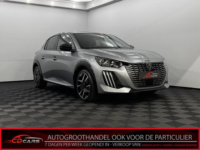 Peugeot 208 1.2 Hybrid e-DCS6 GT 145pk Half leder, 360 Camera, Navi, Keyless start, Virtual desk, Cruise control