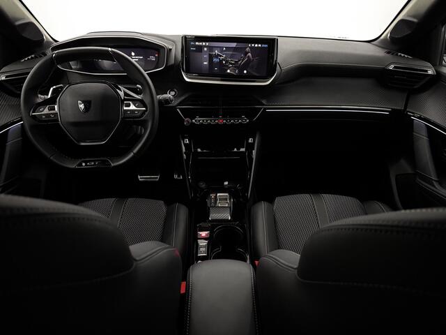 Peugeot 208 1.2 Hybrid e-DCS6 GT 145pk Half leder, 360 Camera, Navi, Keyless start, Virtual desk, Cruise control