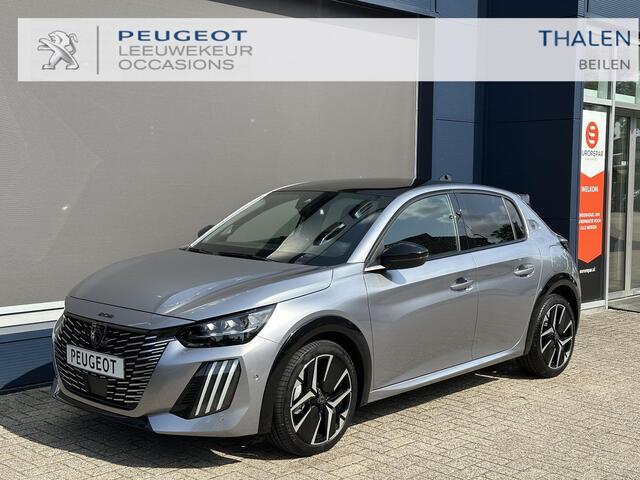 Peugeot 208 1.2 Hybrid 110 PK GT Automaat | Meest Complete Uitvoering | Glazen Panoramadak | Navigatie | 360 Graden Camera | Dode Hoek Detectie | Climate Control | Keyless Entry & Start | Cruise Control | Sportstoelen | 17" Lichtmetalen Velgen | Full LED Verlichting 