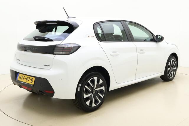 Peugeot 208 1.2 Hybrid 110 e-DCS6 Style | Uit voorraad leverbaar! | ¤3.250,- voordeel! | Full LED | Apple Carplay/Android Auto |