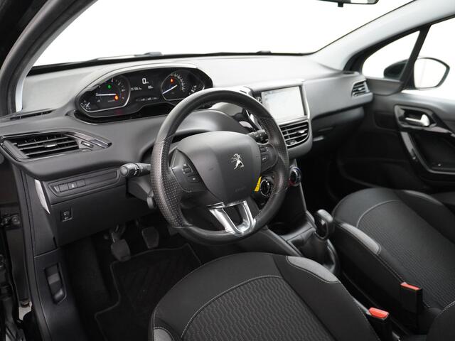 Peugeot 208 1.2I 5drs Navi Airco WiFi-vb Cruise Control Blue Bluetooth Led Usb Mistlampen Isofix Multimedia Volledig Dealer Onderhouden A-label EURO6 Licht+zuinig daarom slechts 30 euro belasting p/m !!