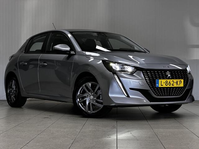 Peugeot 208 1.2 PureTech Active/ LED Koplampen/ 16'' LMV/ Apple + Android/ Navi/ Airco/ Cruise/ Elek. pakket/ Isofix/ Bluetooth/ Multi. LEDER. Stuur/ PDC/ Dakspoiler/ LED Dagrijverl.