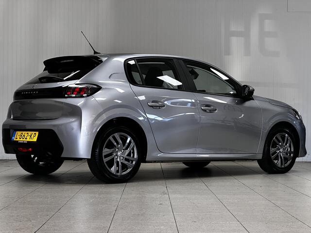 Peugeot 208 1.2 PureTech Active/ LED Koplampen/ 16'' LMV/ Apple + Android/ Navi/ Airco/ Cruise/ Elek. pakket/ Isofix/ Bluetooth/ Multi. LEDER. Stuur/ PDC/ Dakspoiler/ LED Dagrijverl.