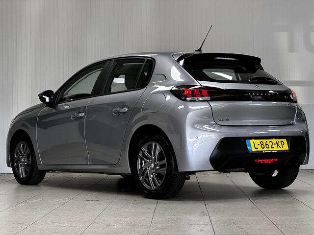 Peugeot 208 1.2 PureTech Active/ LED Koplampen/ 16'' LMV/ Apple + Android/ Navi/ Airco/ Cruise/ Elek. pakket/ Isofix/ Bluetooth/ Multi. LEDER. Stuur/ PDC/ Dakspoiler/ LED Dagrijverl.