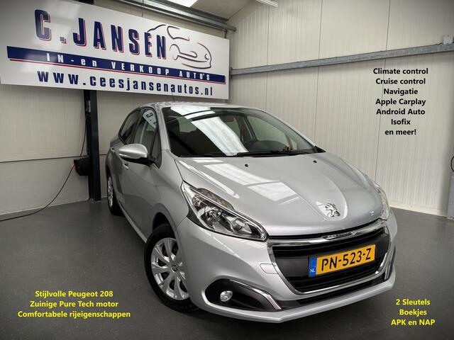 Peugeot 208 1.2 PureTech Blue Lease Nette auto!! | Airco | Cruise control | Navigatiesysteem full map