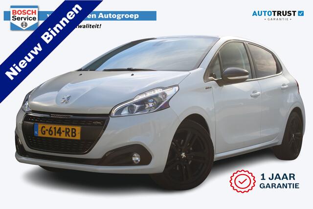 Peugeot 208 1.2 PureTech GT-Line | Incl. 12 maanden garantie | Cruise control | Climate control | Panorama dak | Bluetooth | Navigatie | Achteruitrijcamera | Lichtmetalen velgen | Parkeersensoren | DAB | Sportstoelen