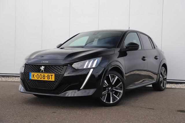 Peugeot 208 1.2 PureTech GT-Line Automaat Half Leder Virtual Cockpit Navigatie Camera Clima Carplay Android Bluetooth 17 inch LMV LED