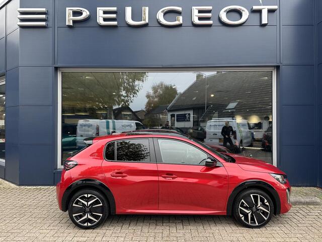 Peugeot 208 1.2 Hybride Automaat 110pk GT | Full map Navigatie | Drive Assist met Adaptieve Cruise Control | Panoramadak | 360 graden Camera Rondom | Draadloze telefoonlader | Mirrorlink functie voor Apple carplay en Android Auto | Full led koplampen |