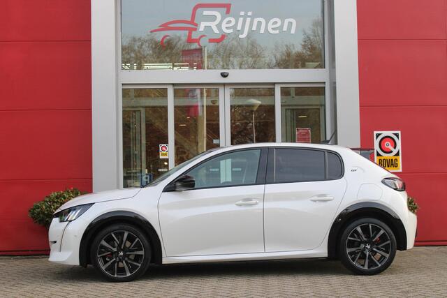 Peugeot 208 1.2 130PK AUTOMAAT GT PACK | BLACK PACK | PANORAMA DAK | ALCANTARA BEKLEDING | ACHTERUITRIJ CAMERA | ADAPTIVE CRUISE CONTROL | FULL LED KOPLAMPEN | 3-D INSTRUMENTENPANEEL | STOEL VERWARMING | 17" LICHTMETALEN VELGEN | ALL SEASON BANDEN | DODEHOEK DETECTIE